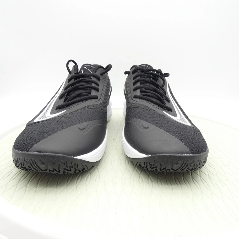 Nike Precision 7 Mens Basketball Shoes Black White Smoke Grey FN4322-005 Size 12